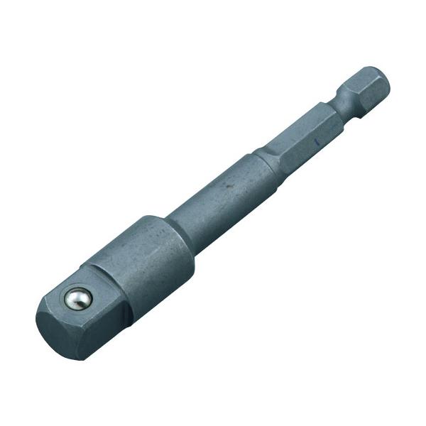 手作業工具 ソケットレンチ ソケットビット用アタッチメント ●コードレスインパクトドライバ（JTAE115）で9.5sq.インパクトレンチ用ソケットを使うための、六角軸対辺1/4（6.35mm）→差込角9.5sq.の変換アダプタです。●差込...