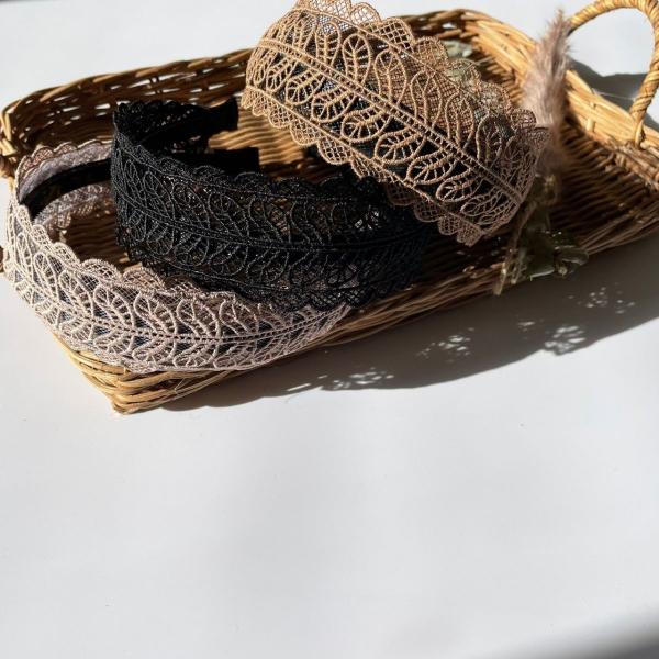 キッズ ベビー 女の子 レース カチューシャ lacy headband ファッション小物 ヘアアクセサリ ヘアアレンジ 可愛い 韓国 風 親子おそろい 海外 輸入 子供服 秋 冬