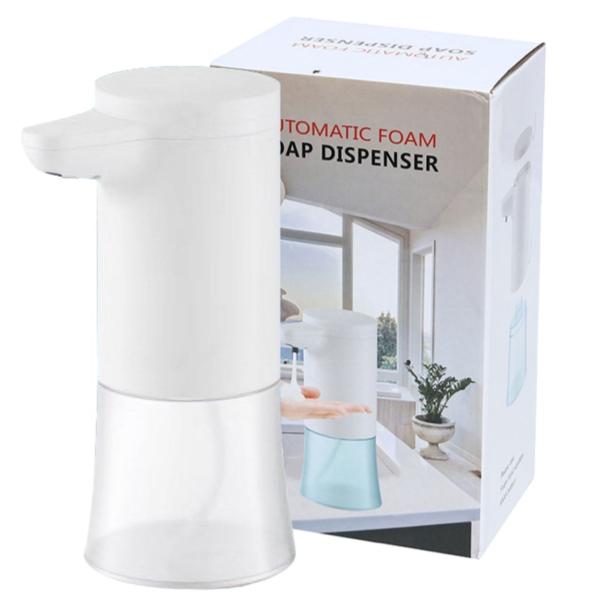 【非接触！衛生的！】オートソープディスペンサーは手で直接ポンプに触る必要がないため、衛生的です。特にコロナウイルス等で騒がれている昨今、自分や他の人が触った箇所はできる限り触れたくないもの。手をかざすだけで、程よい量のソープが楽々出てきて、...