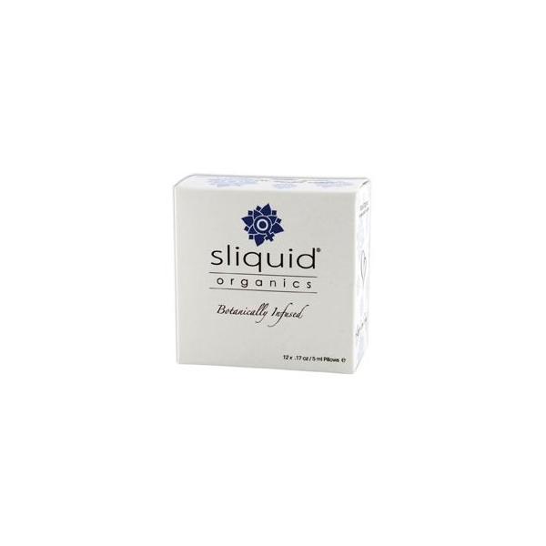 Sliquid Organics シルクィッド　オーガニクス ルブリカント　12パック　キューブ 潤滑ローション　携帯用