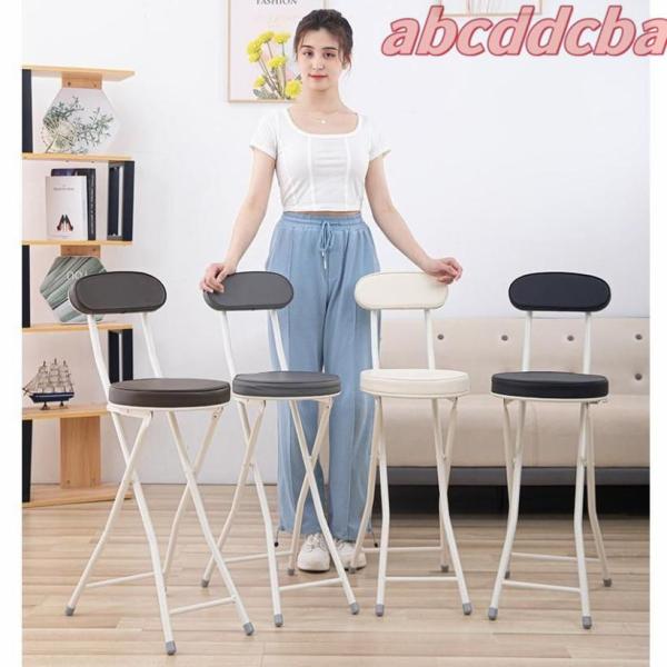 【商品サイズ】：335mm(幅)×440mm(奥行)×870mm(高さ)【座面までの高さ】：600mm【折り畳み時】：335mm(幅)×125mm(奥行)×955mm(高さ)【材質 】フレーム：スチール（φ19.1mm）【張地】：布（ポリエ...