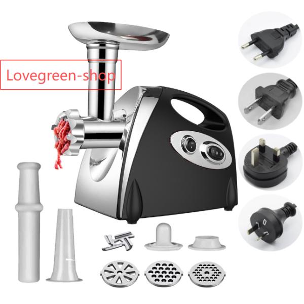 ■自宅で手軽にクッキング！■肉類・魚・エビ・イモ・大豆等幅広く使用出来ます！■挽きたてだから新鮮！■分解が簡単でお手入れ楽々！■詰まったときに便利なリバースモード付き！３種類のプレートが付属しているので、粗挽きから細挽きまで用途に合わせてミ...