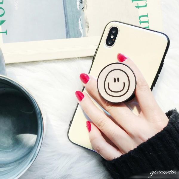 Iphone ケース グリップトック Iphone8 Iphonexs Iphonex Iphone7 Iphone6s プラス Plus 携帯ケース Griptok スマイル にこちゃん スマホ ケース カバー Ysc123 Love Sound 通販 Yahoo ショッピング