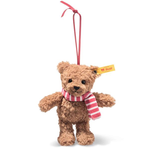 ご予約作品 シュタイフ オーナメント・テディベア ベン「クリスマス」12cm EAN114274