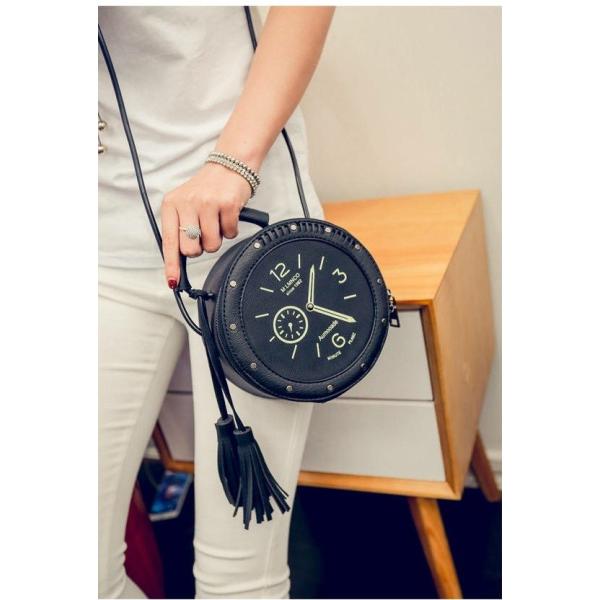 時計柄 まんまるバッグ ショルダー ハンド コロコロ 3色 カバン 斜め掛け ユニーク 面白い カジュアル オシャレ Buyee Buyee 日本の通販商品 オークションの代理入札 代理購入