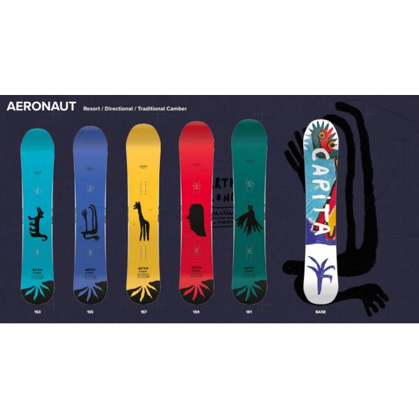 CAPITA AERONAUT 25-26 アーサーロンゴ ボード キャピタ パウダー
