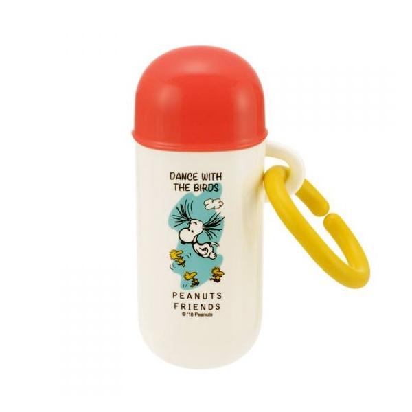 おでかけ先で楽しくお食事！おでかけ時のおやつをガード・割れやすいベビーせんべいをしっかり保護します。ママバッグやベビーカーに付けられるフック付きです。割れやすい細長タイプのせんべい2枚入りが2袋入ります。サイズ/5.3×4.5×13.4H(...