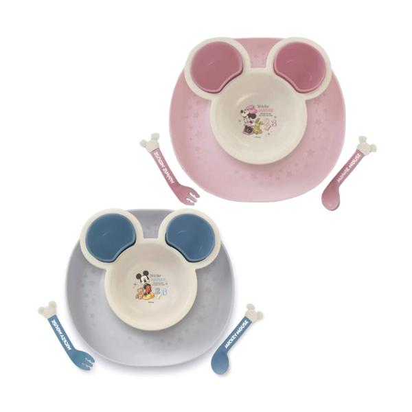 ミッキーマウス B×BE ブルー×ベージュ JAN4904121306323ミニーマウス P×BE ピンク×ベージュ JAN4904121306439「自分で食べたい」は成長の証！どんなに食べこぼしても笑顔で応援したい！「自分で食べる」をサ...