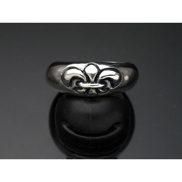 【シルバーアクセサリー】 リリー（ユリ紋章）リング