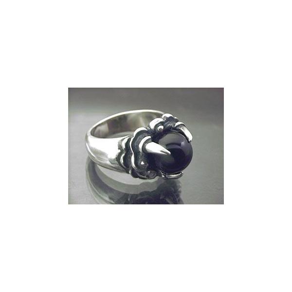 【シルバーアクセサリー】龍爪リング 【和柄リング】