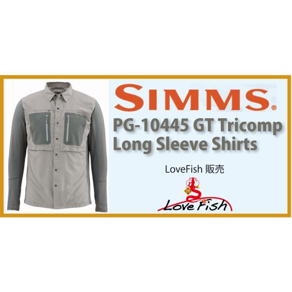  Simms PG-10445-269 GT Tricomp Long Sleeve Shirts/ۑ