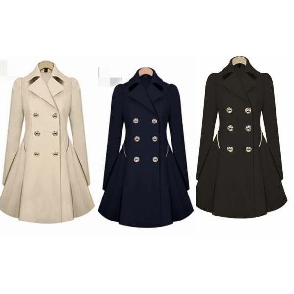 トレンチコート Aライン ダブルボタン ハイウェスト レディース 着回しコート トレンドコート Buyee Buyee 日本の通販商品 オークションの代理入札 代理購入