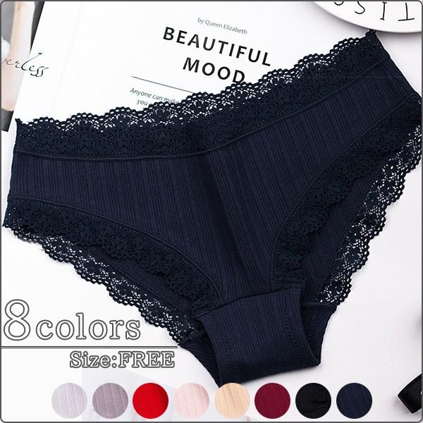 8colors 縁取りレース シンプル 下着 ショーツ 可愛い お洒落 シースルー インナー レディース J1398ba Love Girls 通販 Yahoo ショッピング