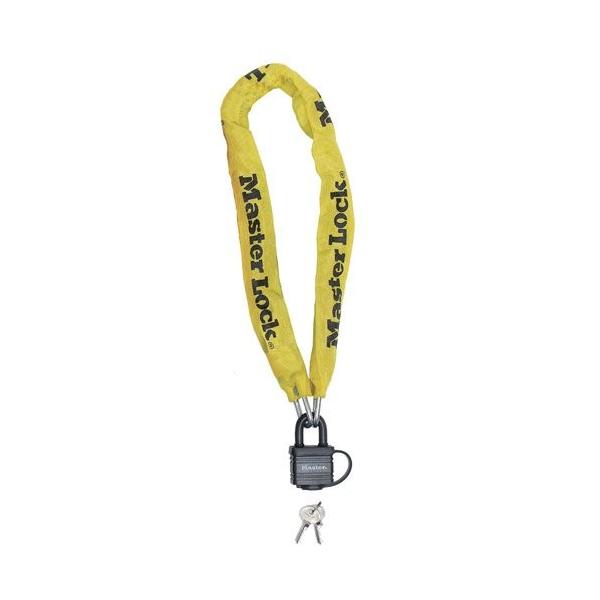 処分価格 自転車　鍵　イエロー　Master Lock(マスターロック) MASTER LOCK ロック 8390EURDPRO