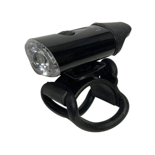 自転車 ライト LYNX 充電式コンパクトLEDヘッドライト LX-214W 明るさ40ルーメン 充電式 USB 小型 防滴 夜間走行 サイクリング ポタリング
