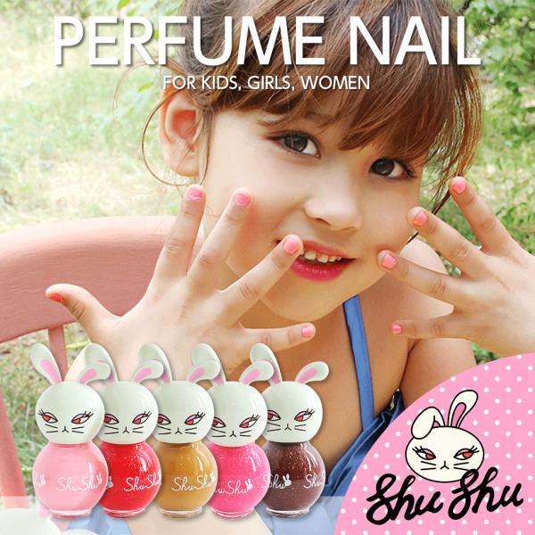 パフューム ネイル 全5種 Shushupaint シュシュペイント 子供用 キッズ用 ネイル マニキュア メイク キッズコスメ メイクセット こども 子供 化粧 メイク キ Shushu Perfumenail ラブリーコレクション 通販 Yahoo ショッピング