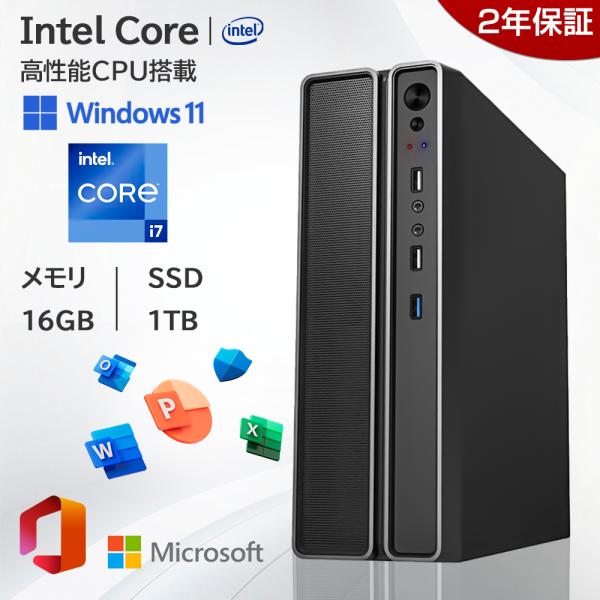 デスクトップパソコン パソコン 新品 Office付き 第13世代CPU Core i5