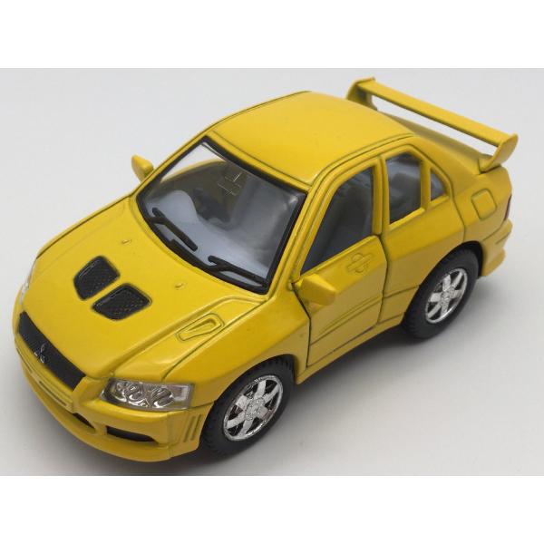 三菱 ランサーエボリューション イエロー レッド ミニカー Amazon | キンスマート 三菱 ランサーエボリューション X