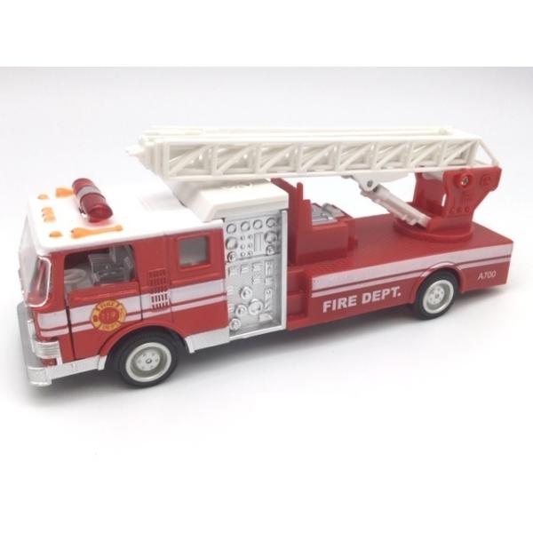 1台売り アメリカン消防車 A700 赤 サイレン音 パトライト点滅