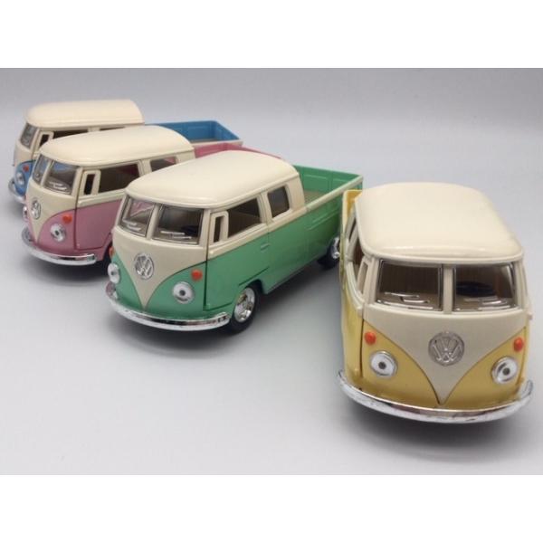 4色セット 63年式 ワーゲンバス ピックアップ パステルカラー 1/32サイズ 4色セット 63年式 ワーゲンバス ピックアップ パステルカラー 1