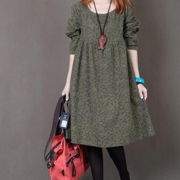 送料無料 リネンワンピースナチラル服花柄綿麻ワンピースナチュラルレディースワンピース森ガールaライン膝丈綿麻長袖ワンピースリネンワン Buyee Buyee 提供一站式最全面最专业现地yahoo Japan拍卖代bid代拍代购服务 Bot Online