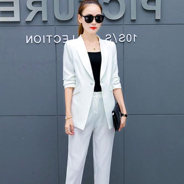 セットアップ パンツスーツ スーツ レディース 秋冬 長袖 フォーマル スーツ セレモニースーツ 七五三 女性 結婚式 スーツ 通勤 オフィス 大きいサイズ 40代 大好き