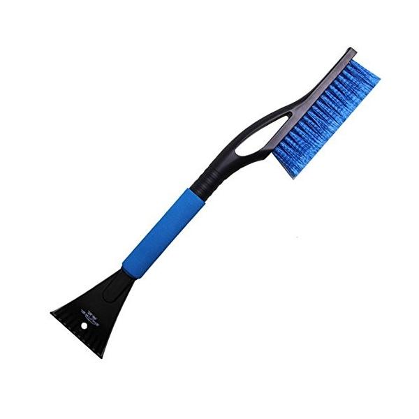 Wowsea スノーブラシ スノースクレーパー 車 雪下ろし 雪かき 雪対策 雪取り 霜取り 除雪道具 軽量