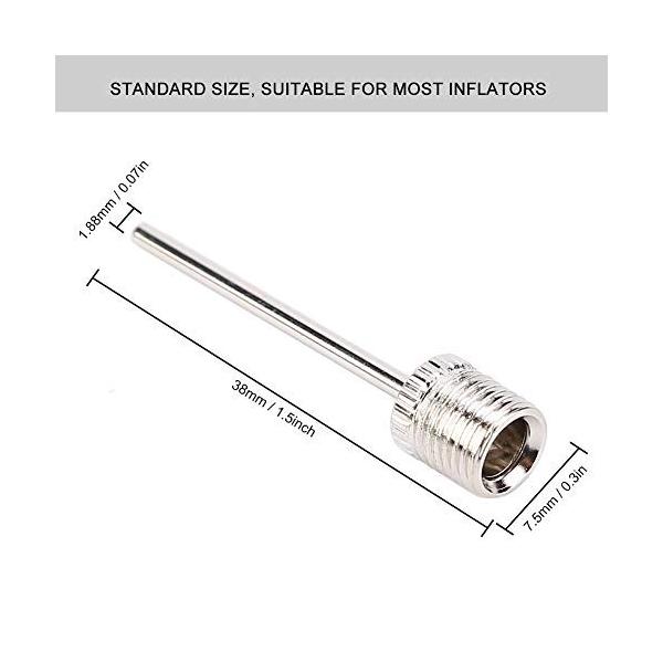 セールsale Off ボール ポンプニードル 空気入れ ボールポンプ針 100本入り ラグビーボール サッカーボール バレーボール バスケットボール