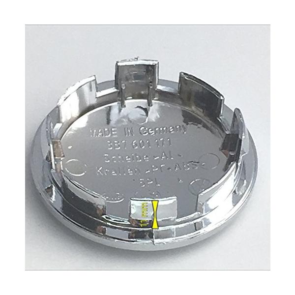 内祝い Cat Fight ホイール センター キャップ シルバー メッキ ホイールキャップ 外径 65mm ハブキャップ