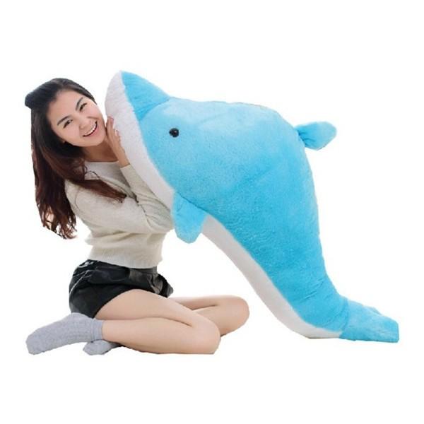ぬいぐるみ 特大 海豚 イルカ 大きいいるか 動物 2色 140cm 可愛い 海豚ぬいぐるみ 縫い包み クマ抱き枕 お祝い ふわふわぬいぐるみ Buyee 日本代购平台 产品购物网站大全 Buyee一站式代购 Bot Online