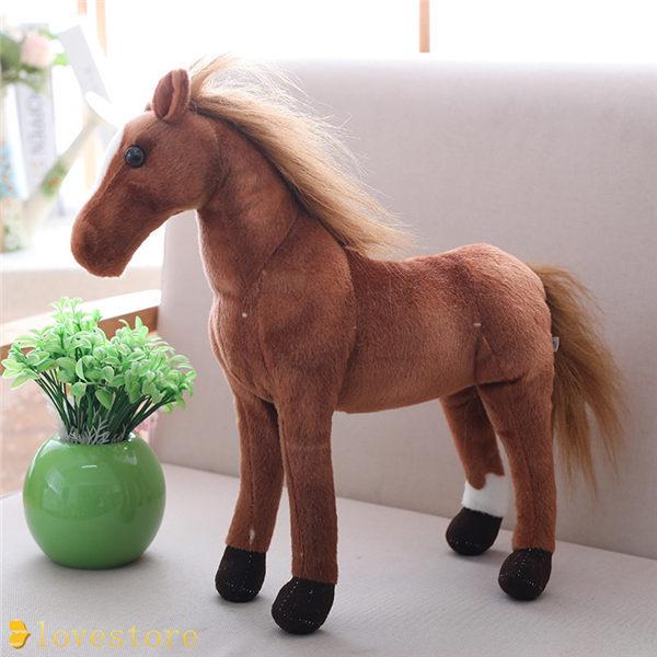 馬 ウマぬいぐるみ リアル抱き枕 インテリア 置物グッズ 可愛い キャラクター ふわふわ 柔らかい 癒し 部屋飾り 置物 店飾り お誕生日 Wiixc572e7017 ラブストア 通販 Yahoo ショッピング
