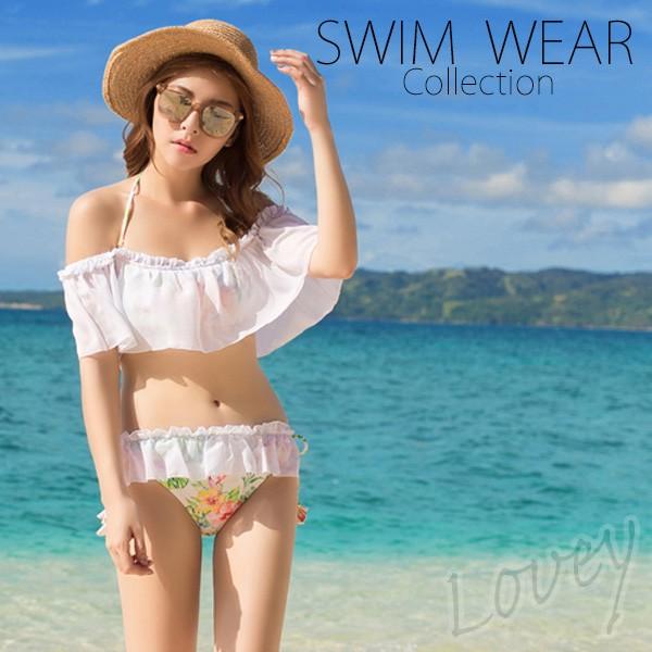 シフォンオフォショルビキニ ビキニ 水着 オフショルダー フリル セット リゾート水着 ビキニ 水着 フリルバンドゥビキニ Sw Buyee Buyee Japanese Proxy Service Buy From Japan Bot Online
