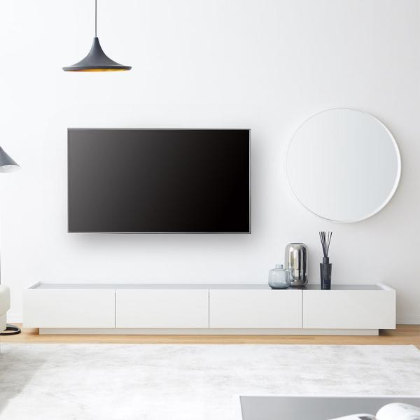 240cm テレビボード ホワイト テレビ台」の人気商品一覧 | 安い
