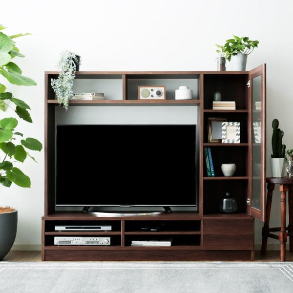 テレビ台 テレビボード おしゃれ 壁面 収納 テレビラック 棚 大型 160 ロウヤ LOWYA f301g1038100LOWYA