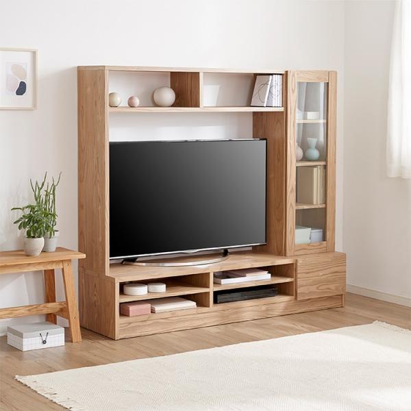 テレビ台 テレビボード おしゃれ 壁面 収納 テレビラック 棚 大型 160 ロウヤ LOWYA f301g1038100LOWYA