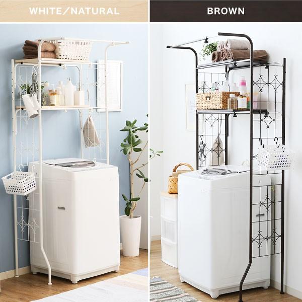 ランドリー 収納 おしゃれ 伸縮 ランドリーラック 洗濯機収納 S字フック付 サニタリー 棚 洗面所 脱衣所 洗濯物 収納 テレワーク 在宅勤務 ロウヤ Lowya Buyee Buyee Japanese Proxy Service Buy From Japan Bot Online