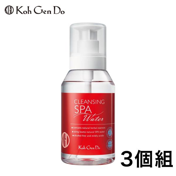 江原道 クレンジングウォーター 380ml 3個組 ポンプヘッドタイプ メイク落とし Kohgendo Monolulu モノルル 通販 Paypayモール