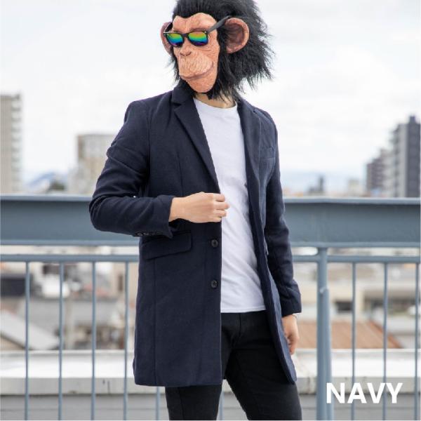 チェスターコート メンズ メルトン ウール ロング丈 黒 紺 グレー キャメル ガウンコート ロングコート オーバーコート ビジネスコート ウールコート Buyee Buyee 提供一站式最全面最專業現地yahoo Japan拍賣代bid代拍代購服務 Bot Online