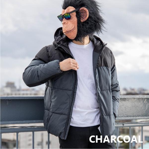 中綿ジャケット メンズ ダウンタッチ 切り替え 配色 デュスポ ベージュ イエロー 赤 黒 紺 グレー 秋 冬 ダウンタッチジャケット アウター ブルゾン 撥水 防水 Buyee Buyee Japanese Proxy Service Buy From Japan Bot Online