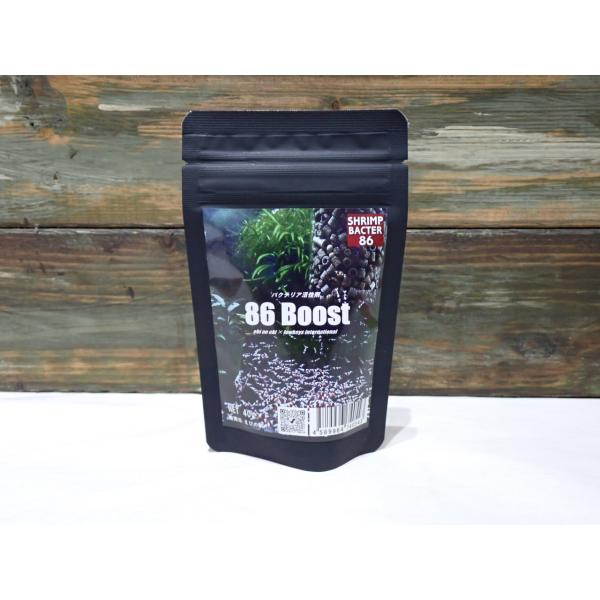 バクテリア活性剤　【86 Boost】ローキーズ・えびの駅コラボ商品【目的】えびの成長・抱卵・歩留まり・モスの成長など…発売元　　えびの駅※複数点ご購入の場合、発送方法が異なる場合がございます。その際の差額は当店で負担いたします。※シュリン...