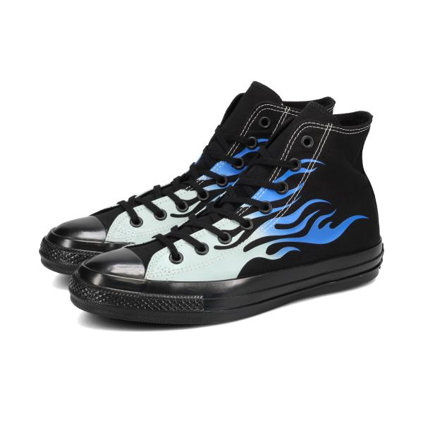 CONVERSE ALL STAR AGED IGNT HI コンバース オールスター エイジド IGNT HI メンズ BLACK/BLUE FLAME ブラック 31317130