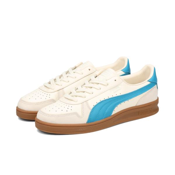 PUMA INDOOR OG プーマ インドア OG メンズ レディース FROSTED IVORY/TROPICAL BLUE ベージュ 395363-09