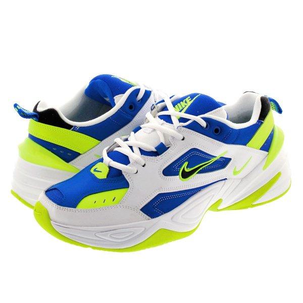 Nike M2k Tekno ナイキ M2k テクノ White Black Volt Racer Blue Av47 105 Av47 105 Lowtex Plus 通販 Yahoo ショッピング