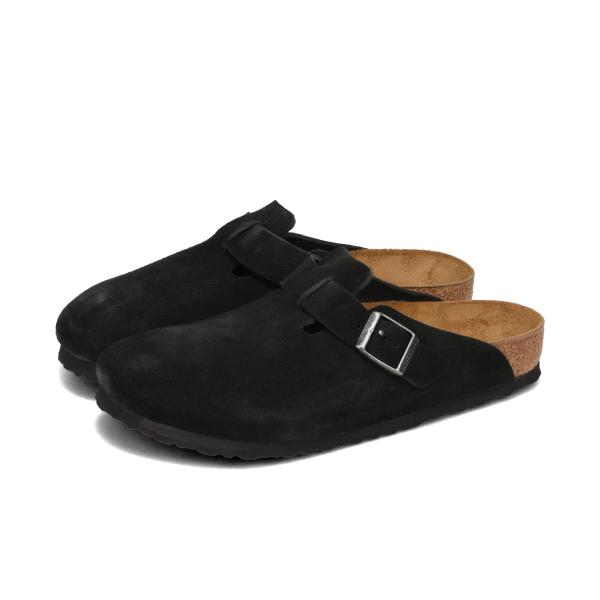 【未使用】BIRKENSTOCK　ボストン　黒　スエード　29 BIRKENSTOCK BOSTON SUEDE LEATHER 【REGULAR