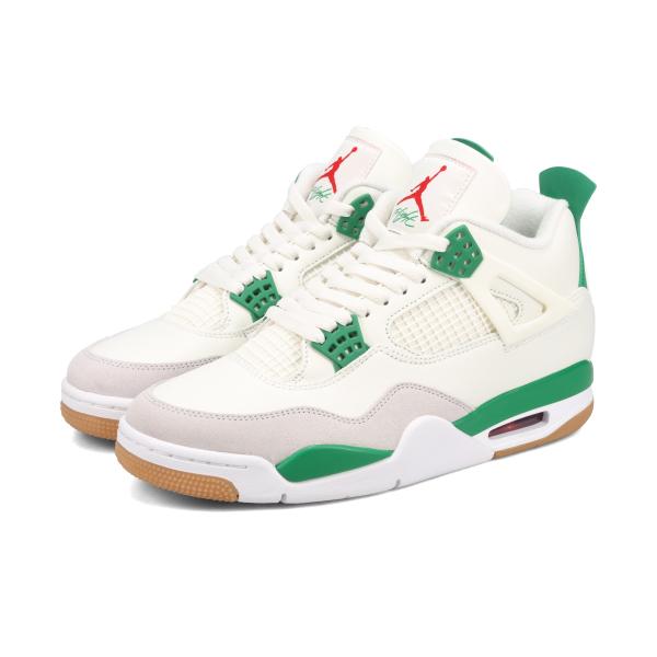 Air Jordan 4 ホワイト/グリーン エア ジョーダン 4 ナイキ エアジョーダン レトロ NIKE AIR
