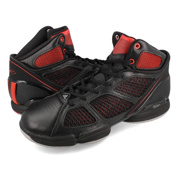 adidas ADIZERO ROSE 1.5 RESTOMOD アディダス アディゼロ ローズ 1.5 レストモッド CORE BLACK/VIVID RED/LIGHT GRANITE gy6488 :gy6488:LOWTEX PLUS 通販 アディダス ADIDAS ローズ スニーカー
