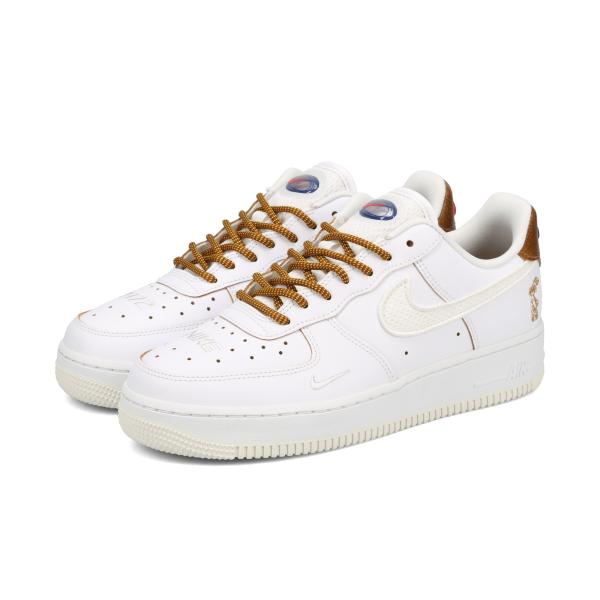 ★NIKE★WMNS Air Force 1'07 LX 4色スウッシュ HF5721-111 ☆ナイキ☆NIKE AIR FORCE 1 4色のロゴ HF5721-111 ☆追跡可
