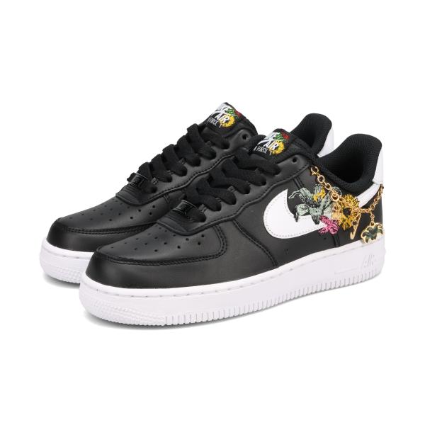 【NIKEタイムSALE】 NIKE WMNS AIR FORCE 1 '07 PREMIUM ナイキ ウィメンズ エア フォース 1 レディース BLACK/WHITE/METALLIC GOLD/WHITE ブラック IB6644-001