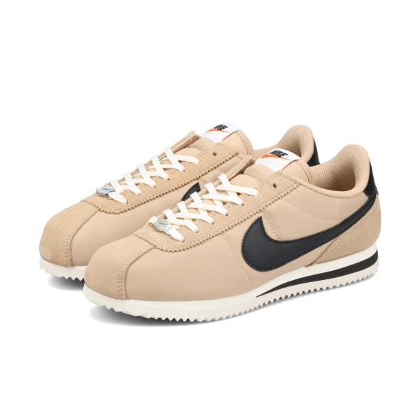 ナイキ ウィメンズ コルテッツ ホワイト/ブラウン 24㎝ NIKE W CORTEZ SESAME/SAIL-WHITE（ナイキ ウィメンズ