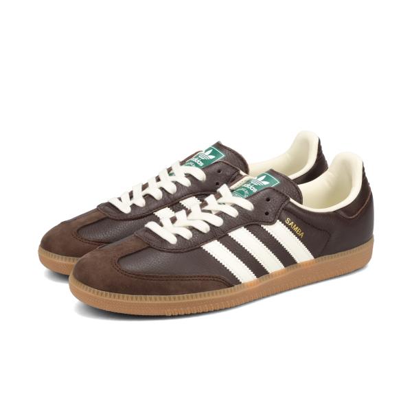 adidas SAMBA OG アディダス サンバ OG メンズ レディース DARK BROWN/OFF WHITE/GUM ブラウン JR0891